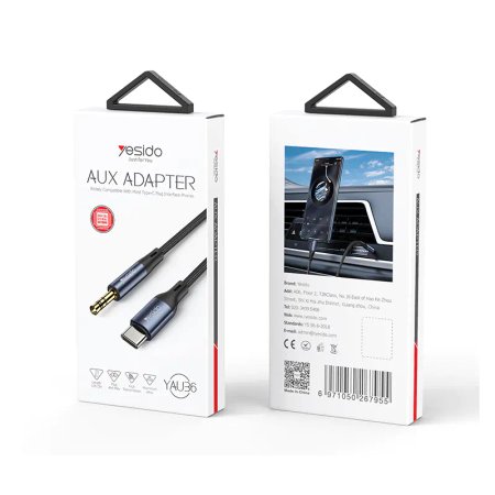 Yesido YAU-36 Type-C To Aux Covertor 1M