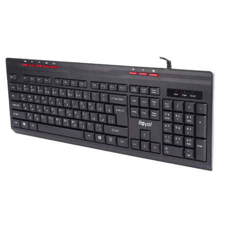 Royal RK-325 Wired Keyboard