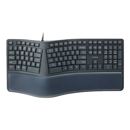 Rapoo NK8800 Wired Ergonomic Keyboard