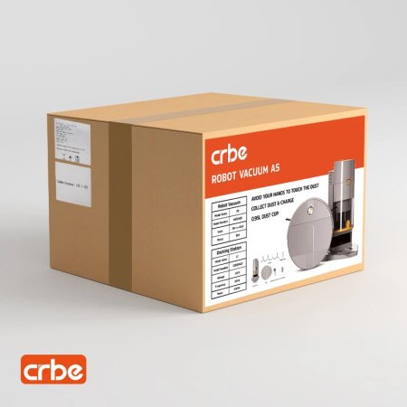 CRBE A5 smart robotic vacuum cleaner