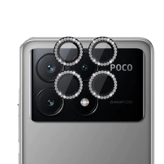 محافظ لنز دوربین مدل رینگی نگین دار مناسب برای گوشی شیائومی Poco X6 Pro محافظ لنز دوربین مدل رینگی نگین دار مناسب برای گوشی شیائومی Poco X6 Pro