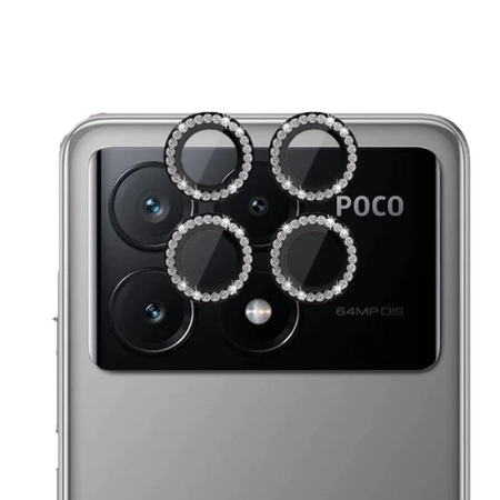 Metal Ring Jewel Lens Glass Poco X6 Pro