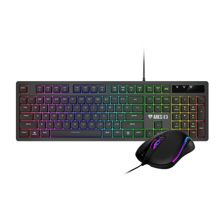 GAMEDIAS WIRED MOUSE AND KEYBOARD Ares E3