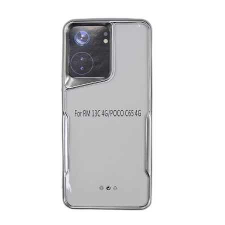 case-titanium-round-transparent-jelly-suitable-for-xiaomi-redmi-13c