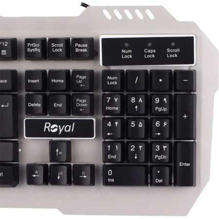 Royal Gaming Keyboard Model RKG-615
