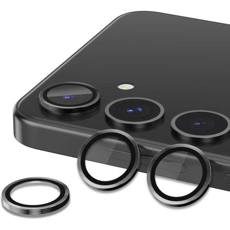 Metal Ring Lens Glass Galaxy S24 FE