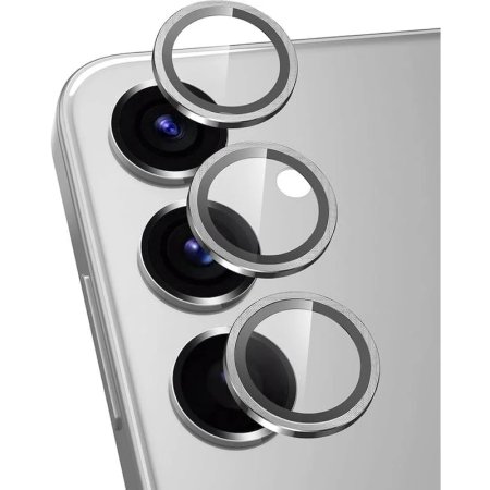 Metal Ring Lens Glass Galaxy S24 FE