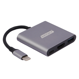 تبدیل Ifortech Airsky HC-04A Type-C to HDMI/USB3.0/Type-C