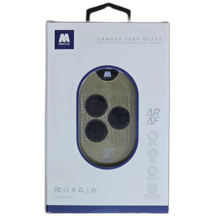 MacCoy Ring Lens Protector with Stencil for iPhone 16 Pro