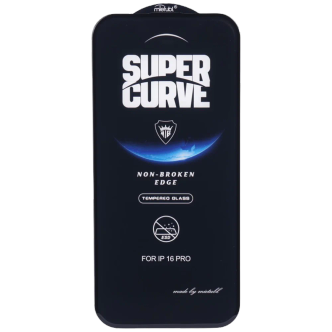 گلس Super Curve میتوبل آیفون iPhone 16 Pro گلس Super Curve میتوبل آیفون iPhone 16 Pro
