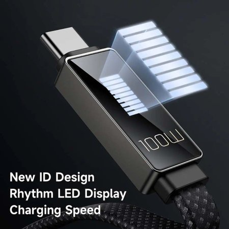 MCDODO CA-447 TYPE-C TO Type-C 5A PD 100W 1.2M FAST CHARGING CABLE