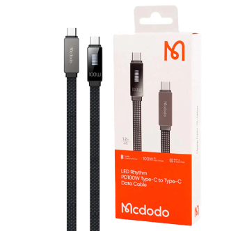 کابل دو سر Type-c فست شارژ مک دودو Mcdodo CA-447 5A PD 100W 1.2m کابل دو سر Type-c فست شارژ مک دودو Mcdodo CA-447 5A PD 100W 1.2m