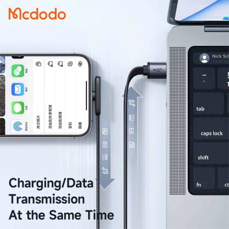 Mcdodo CA-2790 3A 100W 1.2m Lightning Charge and Data Cable