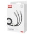 Earldom ET-AUX09 AUX To Lightning/Type-C/AUX 1.2m Cable