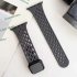 Breathable silicone strap with 20mm modern buckle