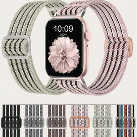 Nylon fabric strap suitable for 22 mm