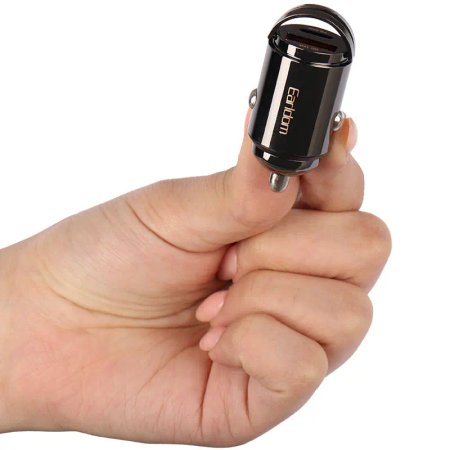Earldom ES-CC3 QC3.0 PD 3A 20W Car Charger With Lightning Cable