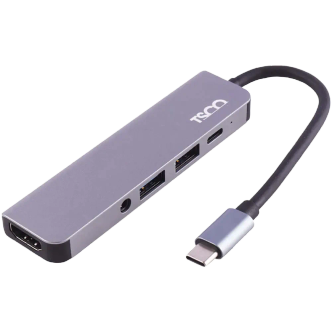 هاب Type-C تسکو 5 پورت مدل THU 1160 هاب Type-C تسکو 5 پورت مدل THU 1160