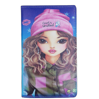 کیف کلاسوری چرمی تبلت سامسونگ Tab A9 طرح winter girl کیف کلاسوری چرمی تبلت سامسونگ Tab A9 طرح winter girl