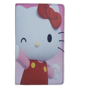 کیف کلاسوری چرمی تبلت سامسونگ Tab A9 طرح Hello Kitty کیف کلاسوری چرمی تبلت سامسونگ Tab A9 طرح Hello Kitty