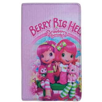 کیف کلاسوری تبلت سامسونگ Tab A9 طرح strawberry girl کیف کلاسوری تبلت سامسونگ Tab A9 طرح strawberry girl