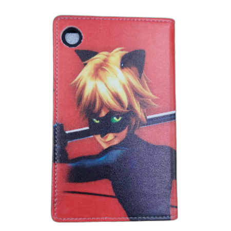 samsung-tab-a9-leather-case-ladybug-girl-design
