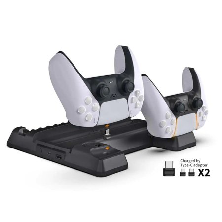 Dobe PS5 TP5-0593 Charging Stand With Cooling Fan and Discs Slot