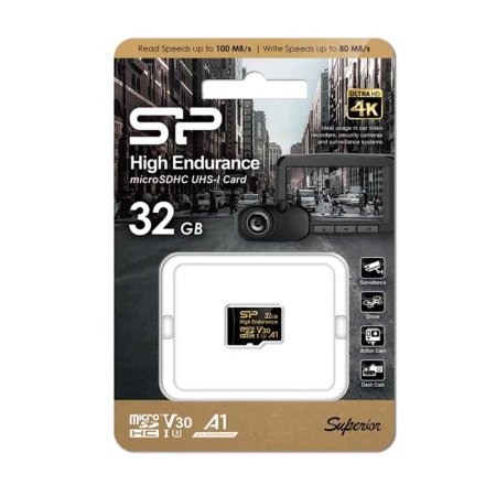 Silicon Power Golden series Superior 100MB/s 32GB MicroSD Card