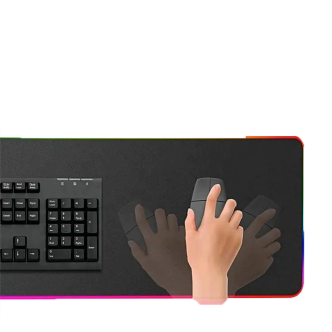 ماوس پد مخصوص بازی مدل RGB-01 ماوس پد مخصوص بازی مدل RGB-01