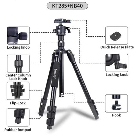 Photography Tripod Jmary Model KT285-NB40
