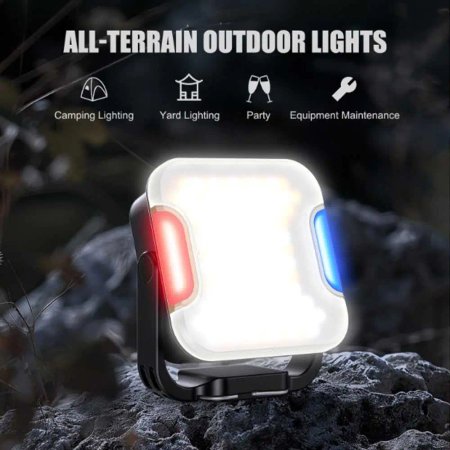 Fill Light J.Marie LED FM-328R Rechargeable + Power Bank + Camera Mount Holder