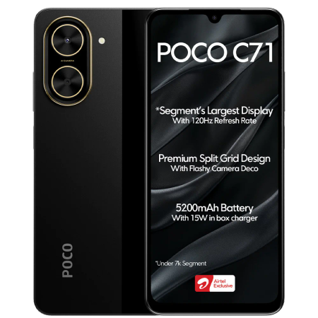 Xiaomi Poco C71 Dual SIM 64GB 3GB Ram Mobile Phone