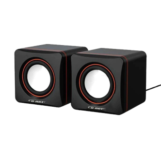 اسپیکر دسکتاپ دو تیکه دی-نت مدل DT-17 اسپیکر دسکتاپ دو تیکه دی-نت مدل DT-17