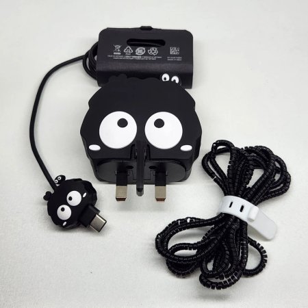Eye design design Cover for adapter 25w With cable protector