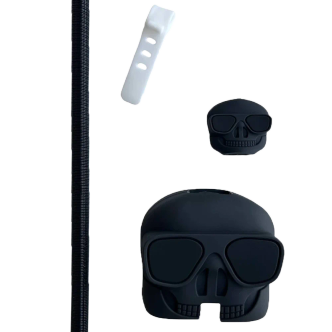 کاور شارژر دیواری 25 وات مدل Skeleton به همراه محافظ کابل کاور شارژر دیواری 25 وات مدل Skeleton به همراه محافظ کابل