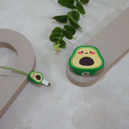 Avocado design Cover for adapter 20w With cable protector