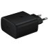 Samsung 2-pin 45W wall charger model EP-T4511 with USB-C cable