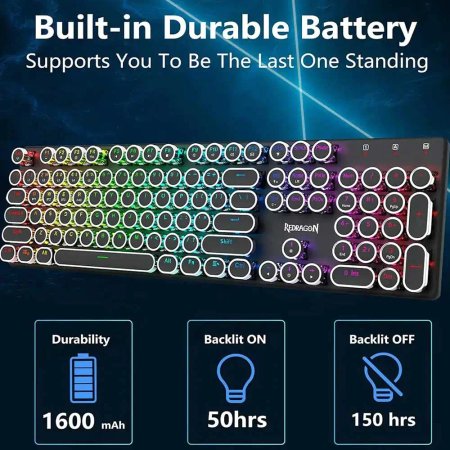 REDRAGON Flare K710 Pro Wireless/Wired Mechanical Gaming Keyboard