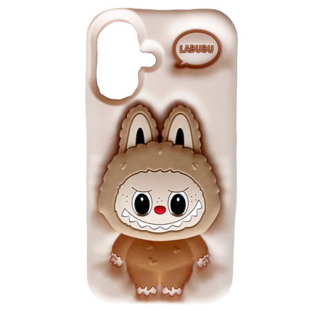 Labubu Silicone Phone Case For iPhone 16
