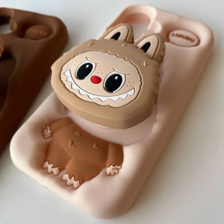 Labubu Silicone Phone Case For iPhone 16