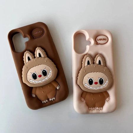 Labubu Silicone Phone Case For iPhone 16