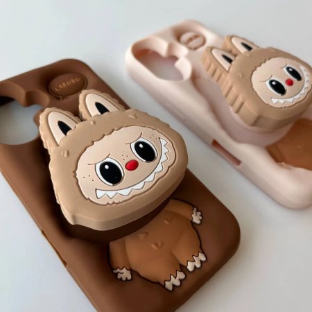 Labubu Silicone Phone Case For iPhone 16