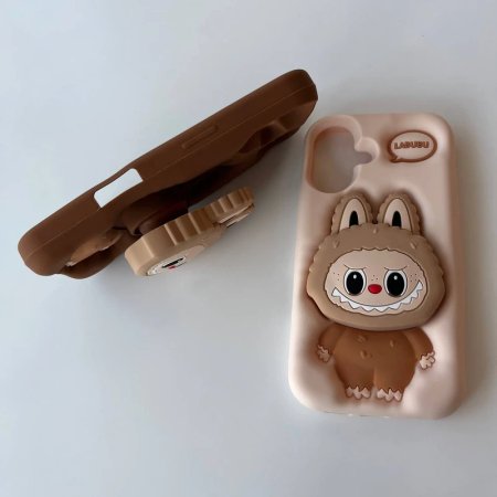 Labubu Silicone Phone Case For iPhone 16