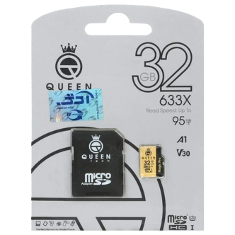 کارت حافظه microSDHC کویین تک مدل U1 Class 10 633X ظرفیت 32 گیگابایت کارت حافظه microSDHC کویین تک مدل U1 Class 10 633X ظرفیت 32 گیگابایت