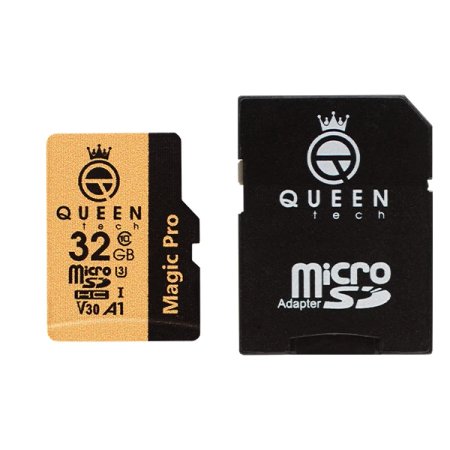 کارت حافظه microSDHC کویین تک مدل U1 Class 10 633X ظرفیت 32 گیگابایت