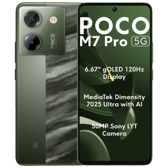گوشی موبایل شیائومی مدل Poco M7 Pro 5G ظرفیت 512 گیگابایت و رم 12 گیگابایت گوشی موبایل شیائومی مدل Poco M7 Pro 5G ظرفیت 512 گیگابایت و رم 12 گیگابایت