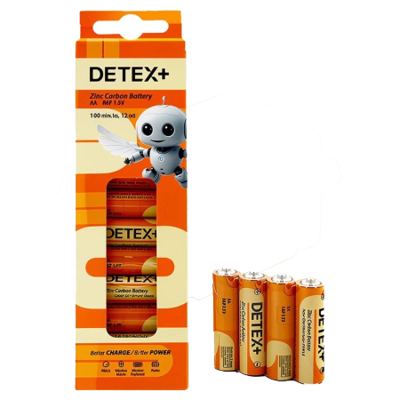 DETEX+ AAA R03P ZINC pcs12