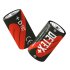 Detex Plus Battery Zinc Carbon 1.5V R14P D SIZE 2PCS