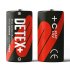 Detex Plus Battery Zinc Carbon 1.5V R14P C SIZE 2PCS
