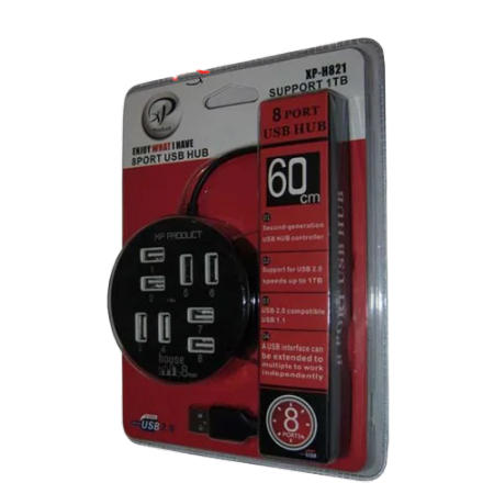 Hub XP-H821R 8-Port USB Hub